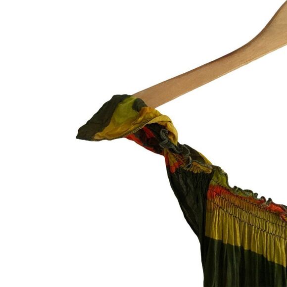 Aller simplement Girls Sleeveless Dress Green L XL - Picture 3 of 11